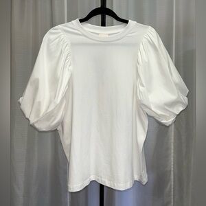 Cinq A Sept moda top puffy sleeves NWT | size Small